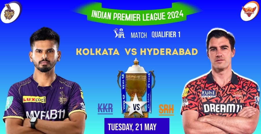 Today IPL KKR VS SRH: Team Prediction For Wining Dream 11