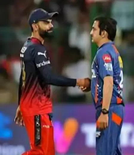 Gautam Gambhir With Virat Kohli cricgen.com